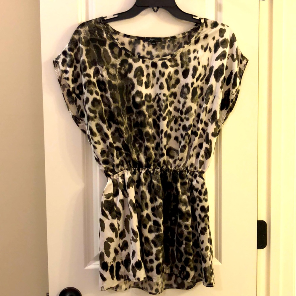 Leopard Print Blouse